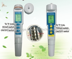 Κίνα 3 σε 1 φορητό μίνι υδρόμετρο pH -986 ελεγκτών pH νερού ανίχνευσης TDS με την εξουσιοδότηση 1 έτους προμηθευτής