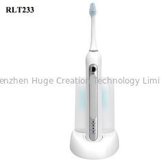 Κίνα Αυτόματη ηχιτική ηλεκτρική οδοντόβουρτσα, UV Sanitizer επανακαταλογηστέα ηλεκτρική οδοντόβουρτσα ταξιδιού προμηθευτής