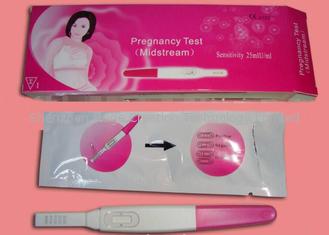 Κίνα Πρόωρο εργαλείο 99,9% εγχώριας ανίχνευσης εξαρτήσεων δοκιμής εγκυμοσύνης ούρων HCG ακρίβεια προμηθευτής