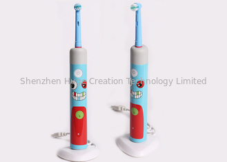 Κίνα Ηλεκτρική οδοντόβουρτσα παιδιών συμβατή με το προφορικό Β με το χρονόμετρο 2 λεπτών με το σχέδιο κινούμενων σχεδίων προμηθευτής