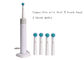ηλεκτρική οδοντόβουρτσα δόνησης 2 τρόπων επανακαταλογηστέα, επικεφαλής compatablity βουρτσών με το εμπορικό σήμα IPX7 αδιάβροχο προμηθευτής