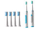 Ηχιτική ηλεκτρική οδοντόβουρτσα με το χρονόμετρο, έξοχη ηχιτική οδοντόβουρτσα 3 ηχιτική ταχυτήτων κτυπήματος προμηθευτής